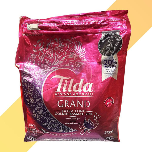 Golden Basmati Reis - Extra Long - Tilda - 5 kg