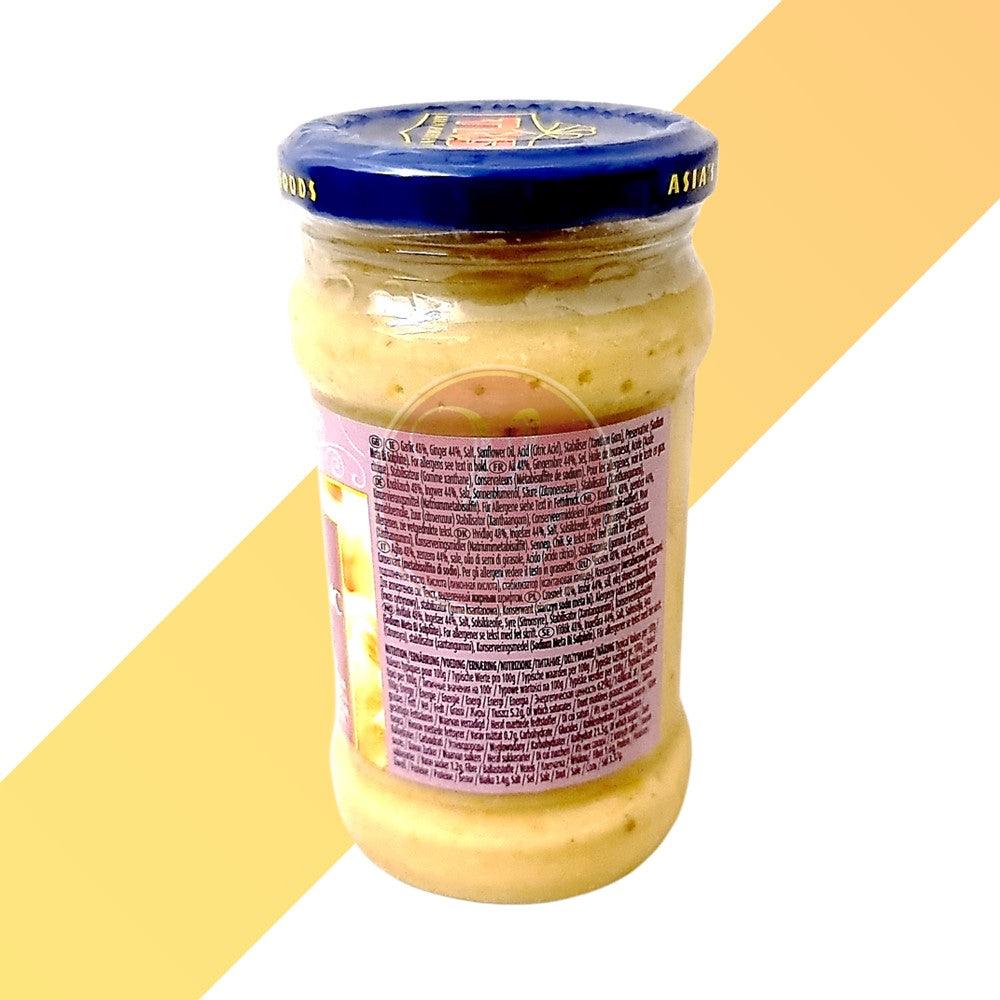 Ingwer-Knoblauch-Paste - Minced Ginger And Garlic Paste - TRS - 300 g