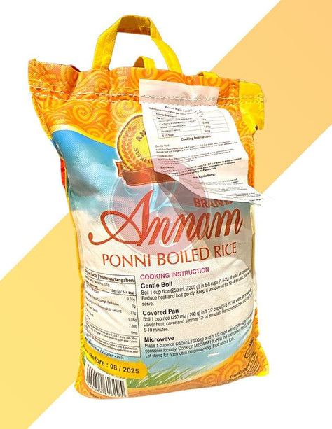 Ponni Reis vorgekocht - Ponni Boiled Rice - Annam [1 kg - 10 kg]