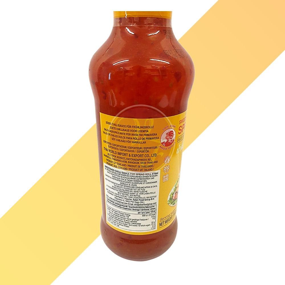 Süsse Chili Sauce f. Frühlingsrolle - Cock Brand - 0,87 kg