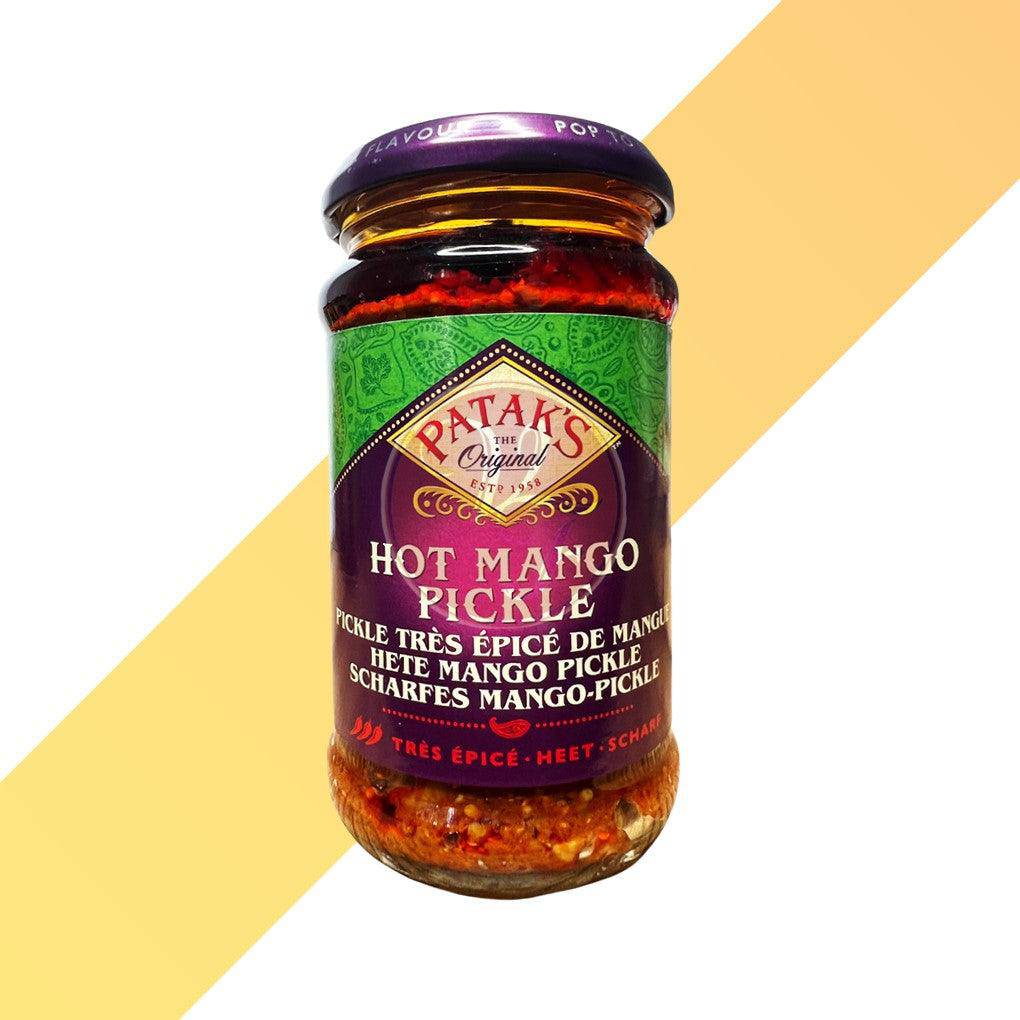 Scharfe Mango Pickle - Hot Mango Pickle - Pataks - 283 g – Village Foods