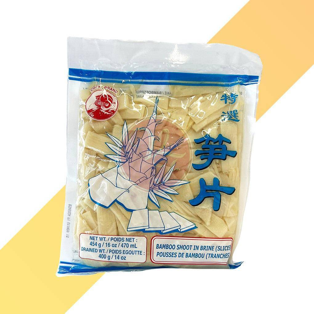Bambussprossen von Cock Brand kaufen – 400 g – Bamboo Shoots in Brine  online – Village Foods