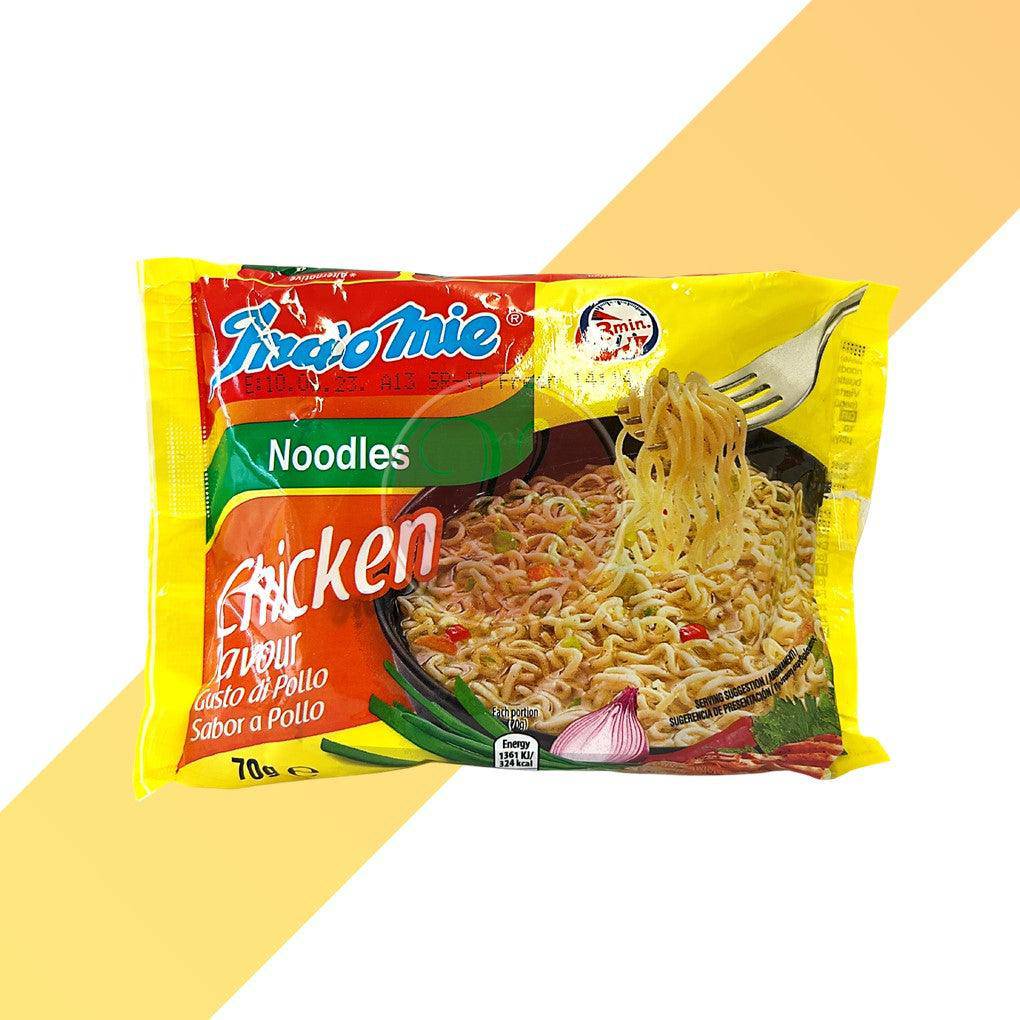 Instant Noodles Chicken Flavor Indomie 70 G Village Foods