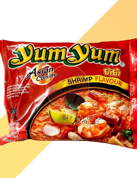 Instant Noodles mit Garnelen Geschmack - Shrimps Flavour - Yum Yum - 60 g