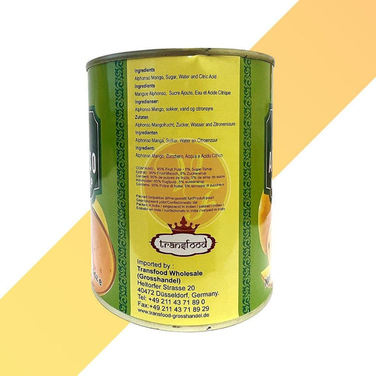 Alphonso Mango Pulp Sweetend - Annam - 850 g - Village Foods