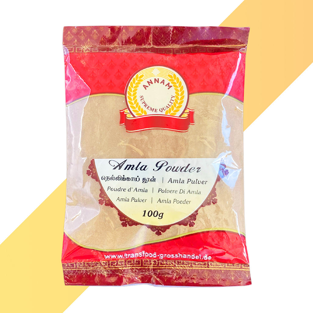 Amla-Pulver von Annam (Indische Stachelbeere Pulver - Amla Powder) - 100 g