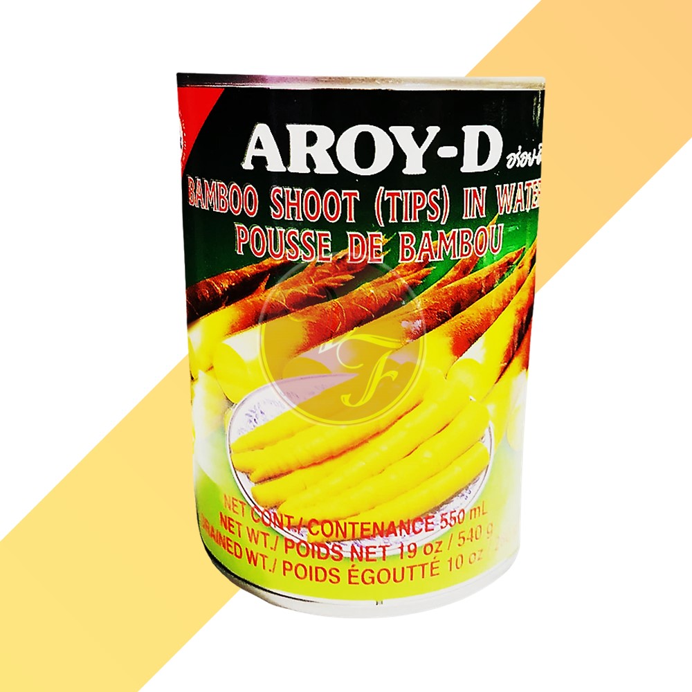 Bambussprossen-Spitzen von Aroy-D (Bamboo Shoot Tips) - 0,28 kg