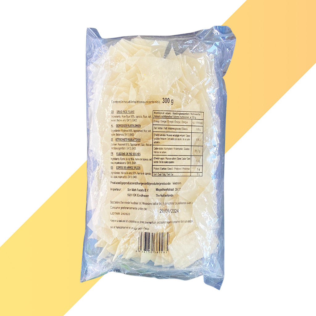 Bánh Cuốn Khô von Gia Bao (Getrocknete Reismehlblätter - Dried Rice Cake) - 300 g