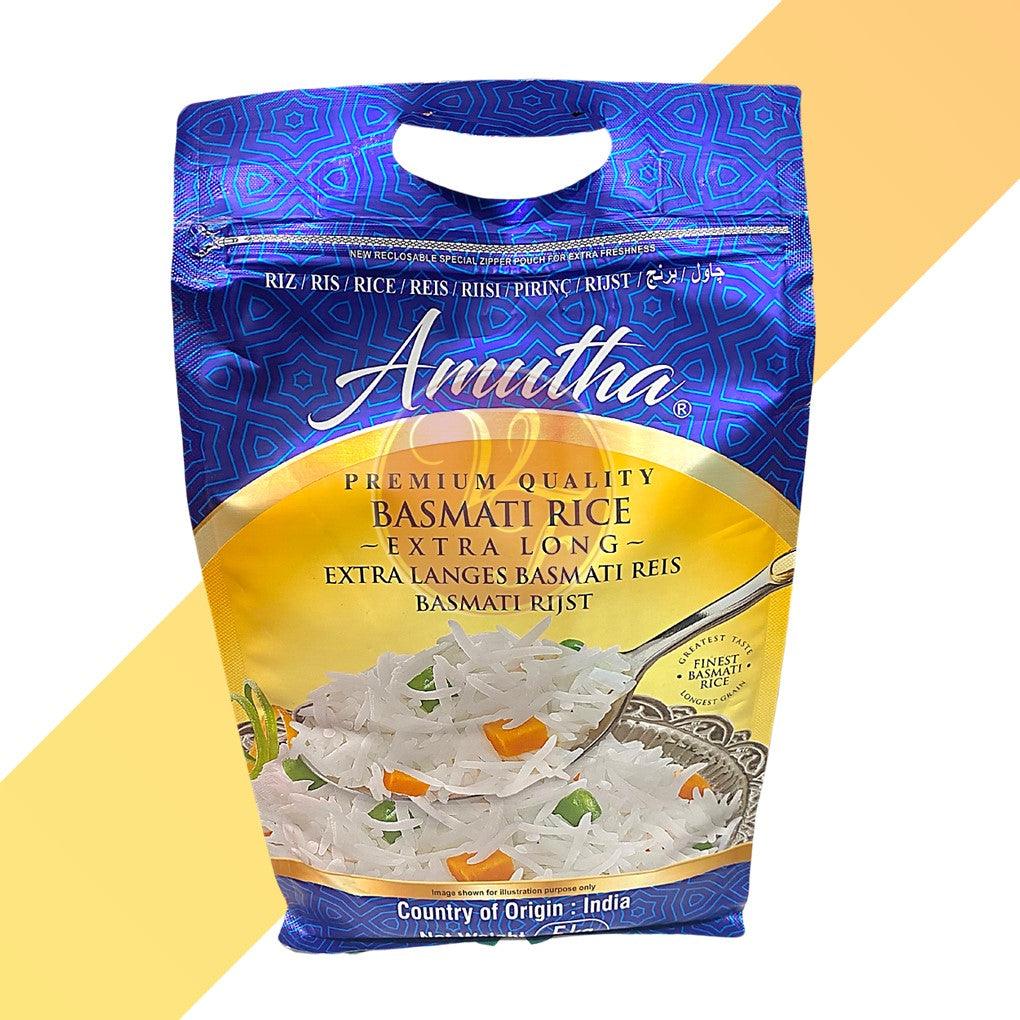 Basmati Reis Extra Lang - Amutha [1 kg - 5 kg]