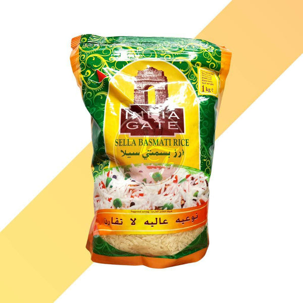 Basmati Reis (halbgekocht) - Sella Basmati Rice - India Gate [1 kg - 5 kg] | Reis | Village Foods