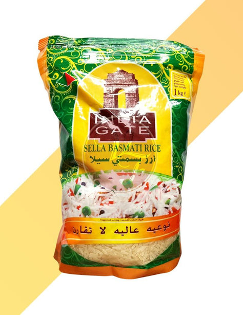 Basmati Reis (halbgekocht) - Sella Basmati Rice - India Gate [1 kg - 5 kg] | Reis | Village Foods