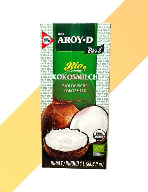Bio Kokosmilch - Organic Coconut Milk - Aroy D - 1 l