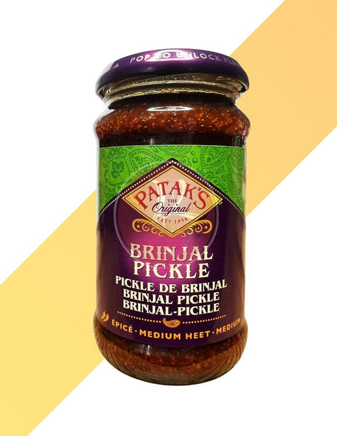 Brinjal Pickle - Pataks - 312 g | Soßen & Pasten | Village Foods