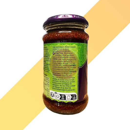 Brinjal Pickle - Pataks - 312 g | Soßen & Pasten | Village Foods