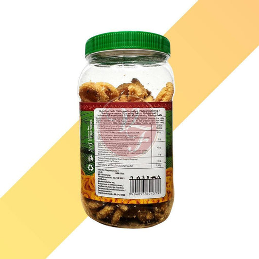 Indische Knusperrolle - Butter Murukku - Gramarhein - 200 g | Snacks | Village Foods