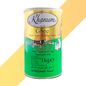 Ghee von Khanum (Butterschmalz) - [0,5kg - 1kg]