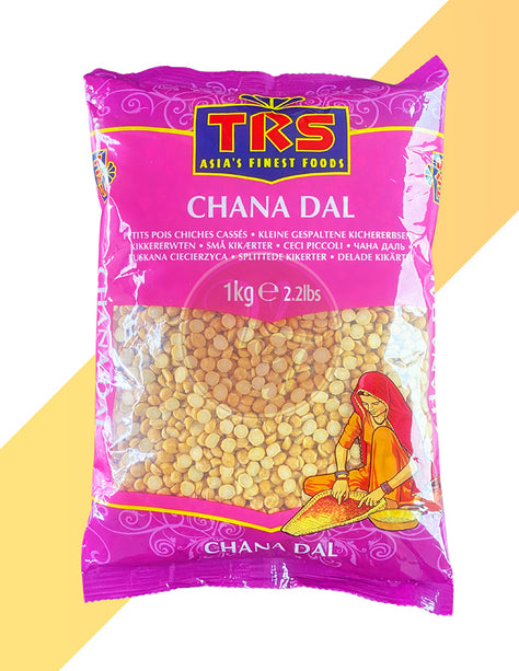 Chana Dal von TRS (Geschälte Kichererbsen) [0,5kg - 2kg]