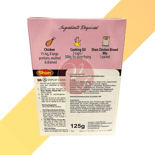 Chicken Broast - Gewürzzubereitung - Shan - 125 g - Village Foods
