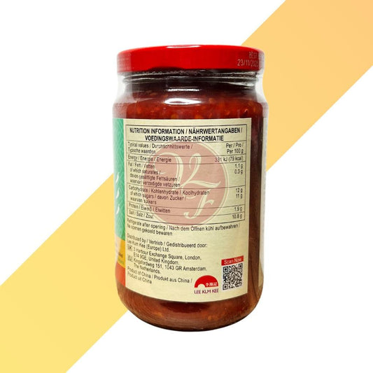 Chili Knoblauch Soße - Lee Kum Kee - 0,368 kg | Soßen & Pasten | Village Foods