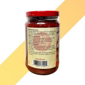 Chili Knoblauch Soße - Lee Kum Kee - 0,368 kg | Soßen & Pasten | Village Foods