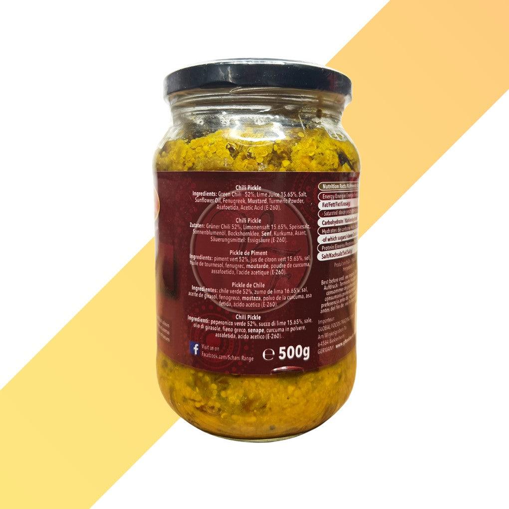 Chilli Pickle - Schani  - 0.5 kg