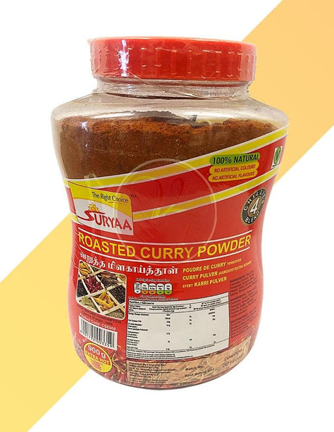 Curry Pulver extra hot & roasted - Suryaa  - 0,9 kg