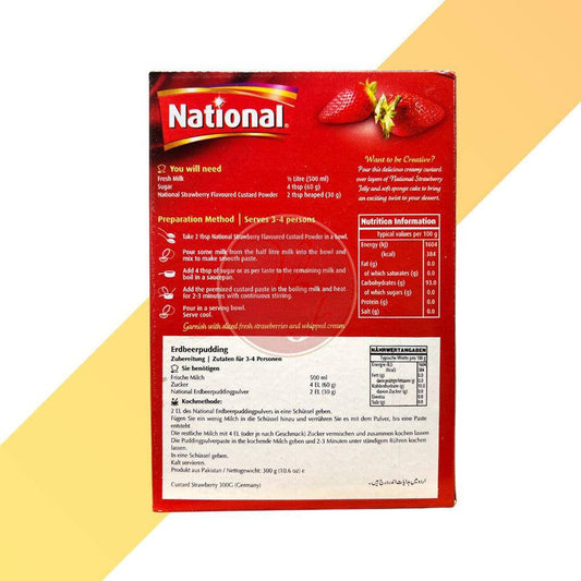 Erdbeerpudding - Custard Powder Strawberry - National - 300 g | Snacks | Village Foods