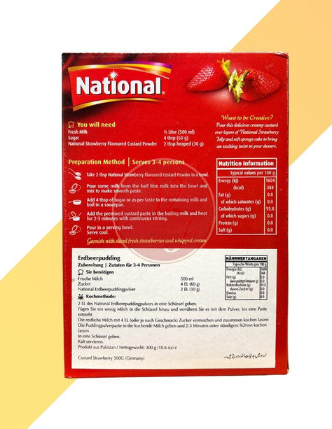 Erdbeerpudding - Custard Powder Strawberry - National - 300 g