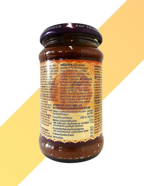 Extra Hot Curry Paste - Pataks - 283 g