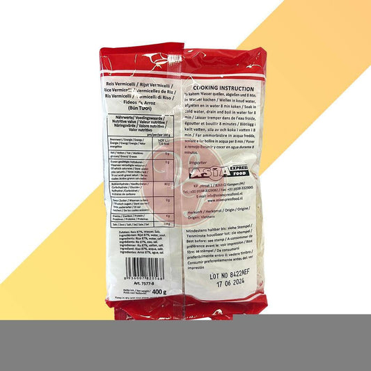 Fresh Rice Vermicelli - Bamboo Tree - 400 g - Village Foods