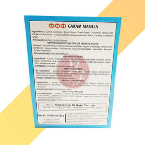 Garam Masala - MDH - 100 g - Village Foods