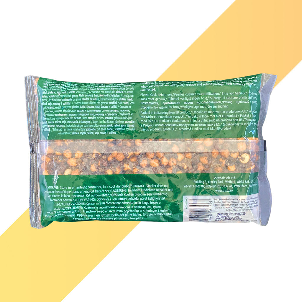 Geröstete & Gesalzene Kichererbsen von TRS (Roasted & Salted Chana) - 300 g