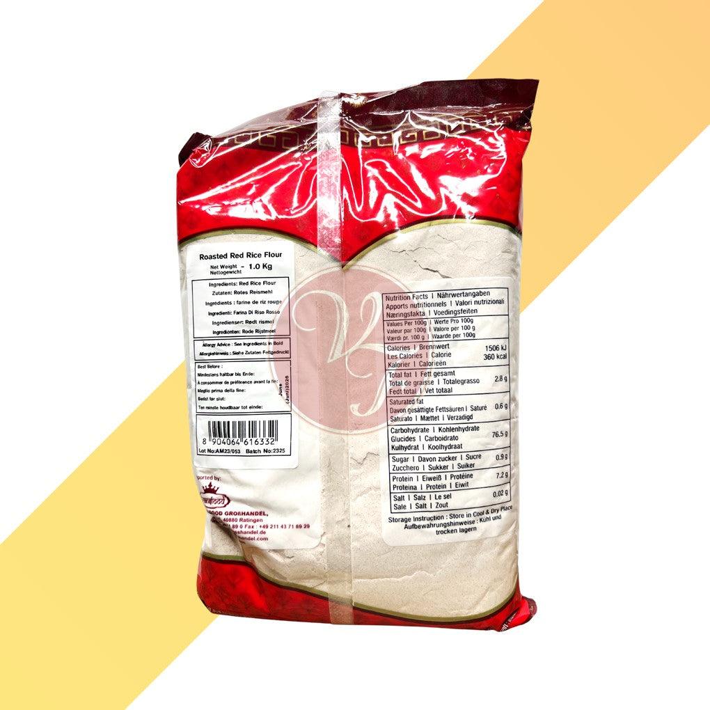 Roasted Red Rice Flour - Geröstete rotes Reismehl - Annam - 2kg | Mehl & Getreide | Village Foods