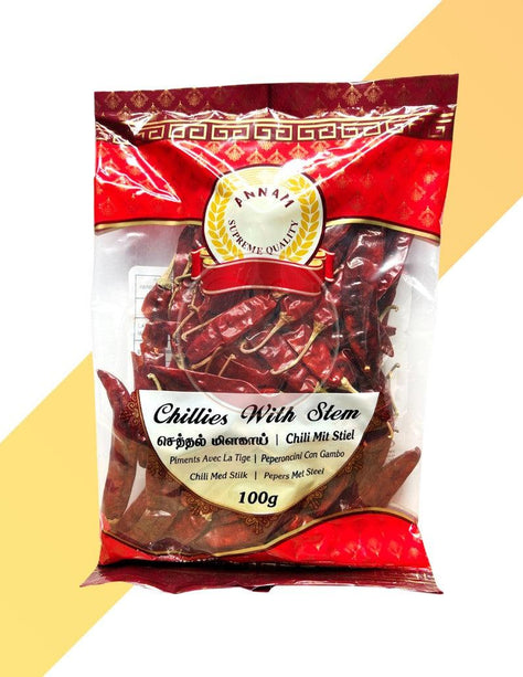 Getrockneter Chili - Dried Red Chilli  - Annam [100 g - 250 g]