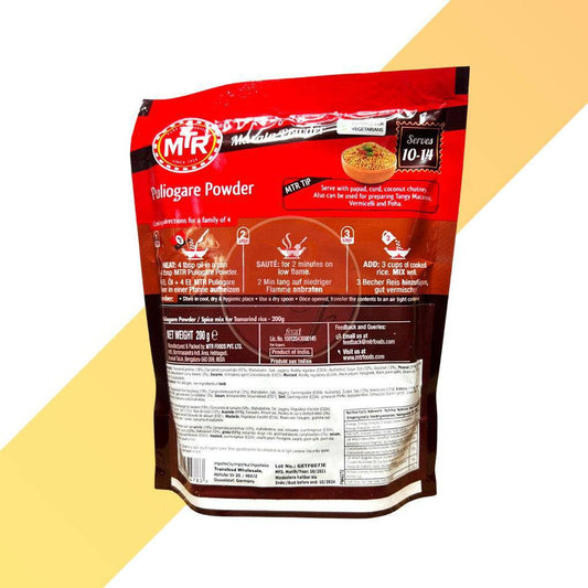 Gewürzpulver für Reis - Puliogare Powder - MTR - 200 g | Gewürze | Village Foods