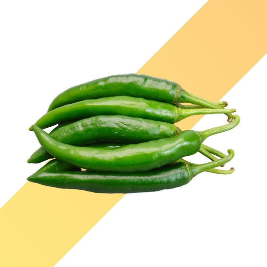 Frische Grüne Chillis - 100 g | Gemüse | Village Foods