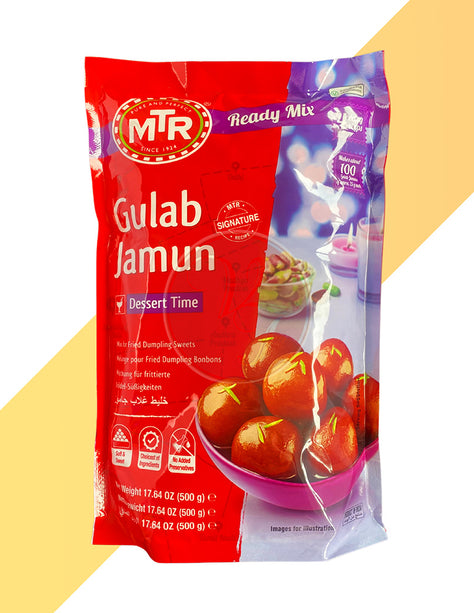Gulab Jamun Mix von MTR (Fertigmischung für Gulab Jamun) [200 g - 500 g]
