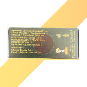 Henna-Haarfarbe von Black Rose - 50 g