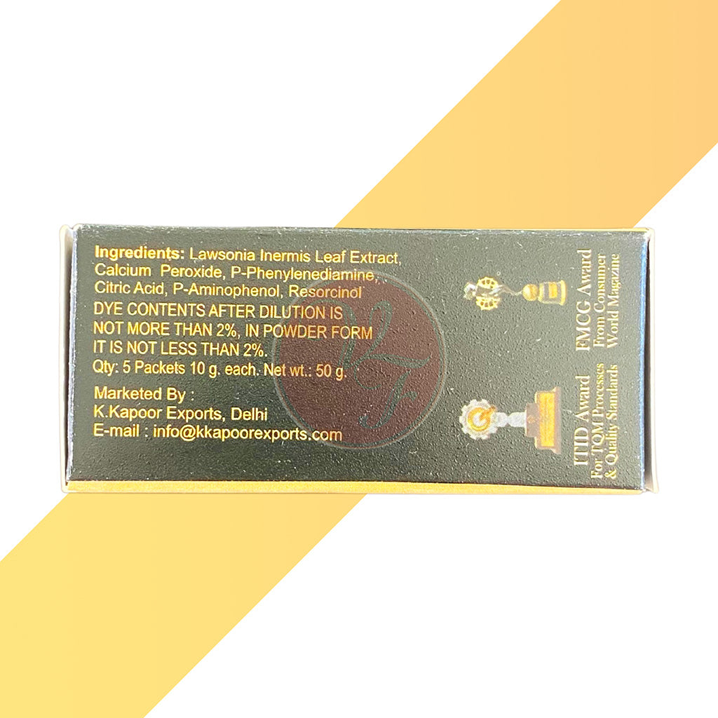Henna-Haarfarbe von Black Rose - 50 g
