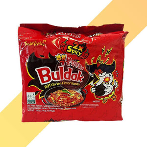 Hot Chicken Flavor Ramen (Red) 5 Pack - Samyang - 700 g | Nudeln & Suppen | Village Foods