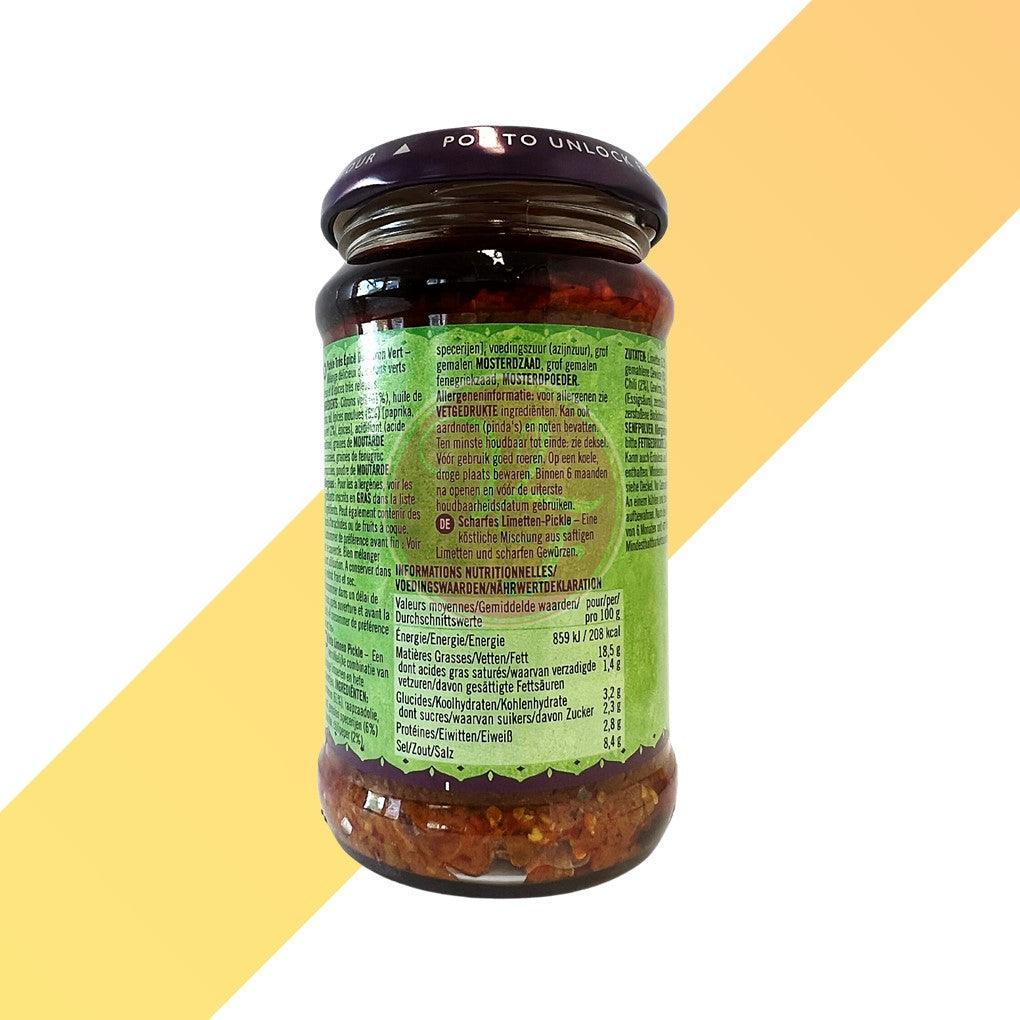 Hot Lime Pickle - Pataks - 283 g