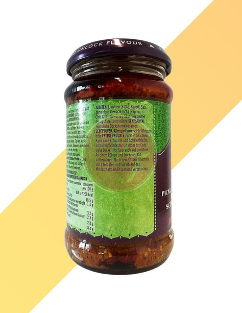 Hot Lime Pickle - Pataks - 283 g | Soßen & Pasten | Village Foods