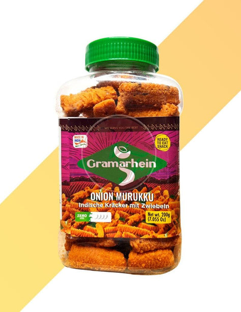 Indische Cracker mit Zwiebel - Onion Murukku - Gramarhein - 200 g