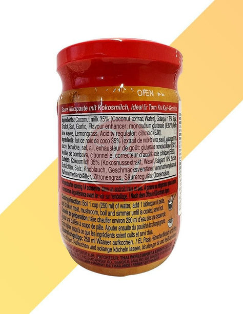Instant Sour Spicy Coconut Paste - Cock Brand - 227 g