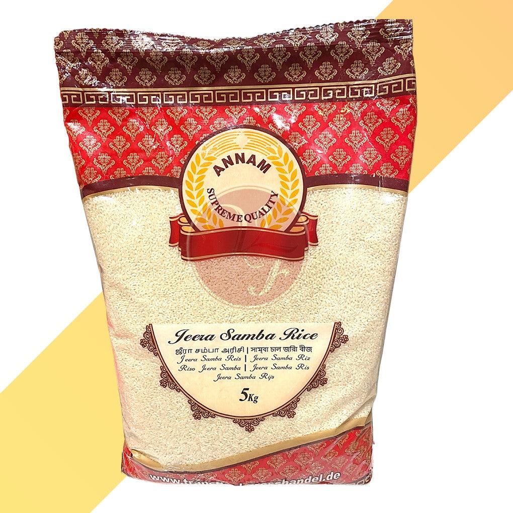 Jeera Samba Reis - Annam [1 kg - 5 kg] | Reis | Village Foods