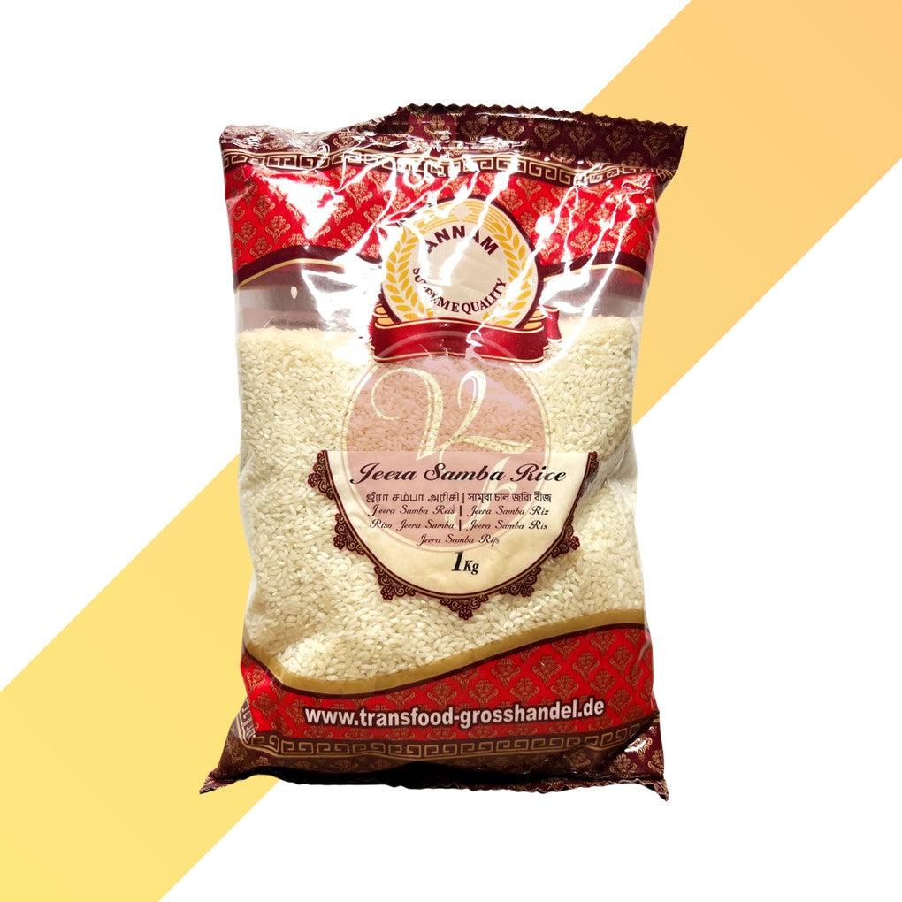 Jeera Samba Reis - Annam [1 kg - 5 kg] | Reis | Village Foods