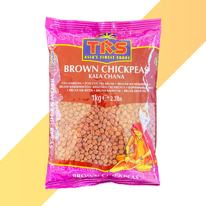 Kala Chana von TRS (Braune Kichererbsen - Brown Chickpeas) - 1 kg
