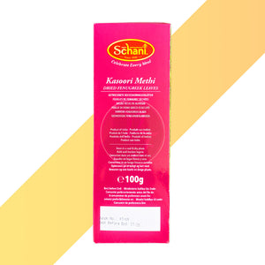 Kasoori Methi von Schani (Bockshornklee-Blätter - Fenugreek Leaves) - 100 g