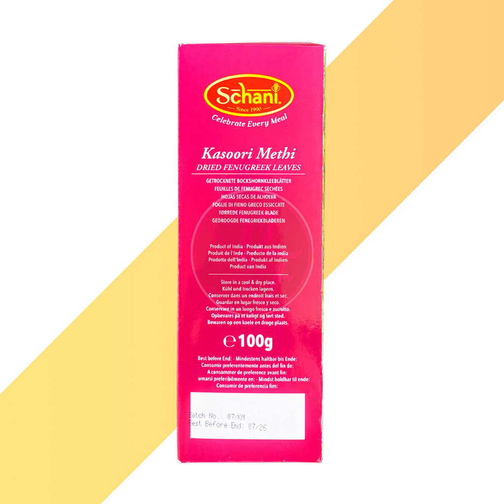 Kasoori Methi von Schani (Bockshornklee-Blätter - Fenugreek Leaves) - 100 g
