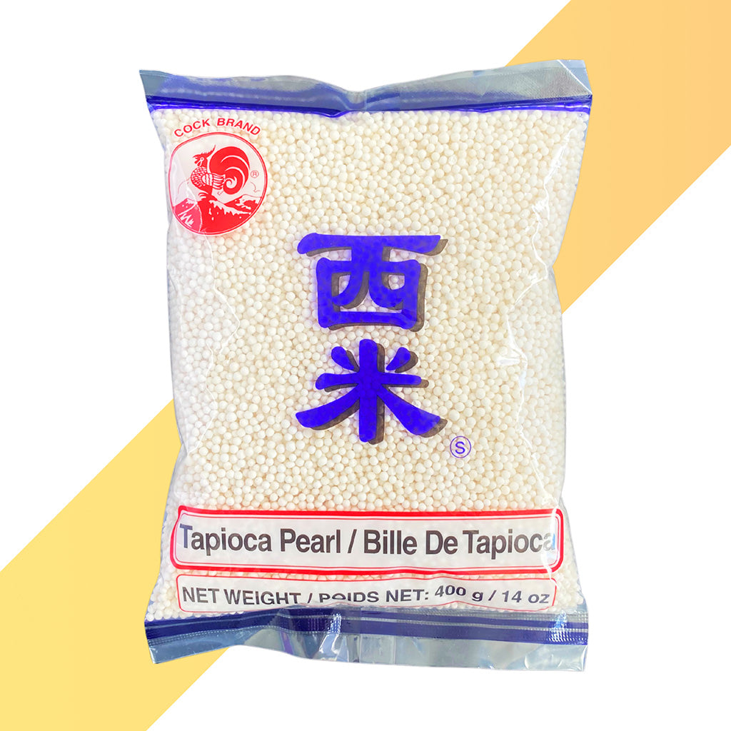 Kleine Tapioka-Perlen von Cock Brand (Tapioca  Pearl (S)) - 400 g